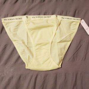 Victoria Secret yellow string bikini panty